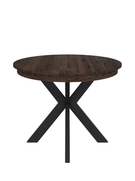 John Lewis Woburn Straight Edge Oval Extending Dining Table, Brown, Brown