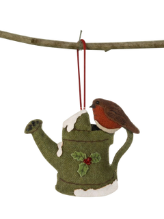 Truly Felt Watering Can Tree Decoration