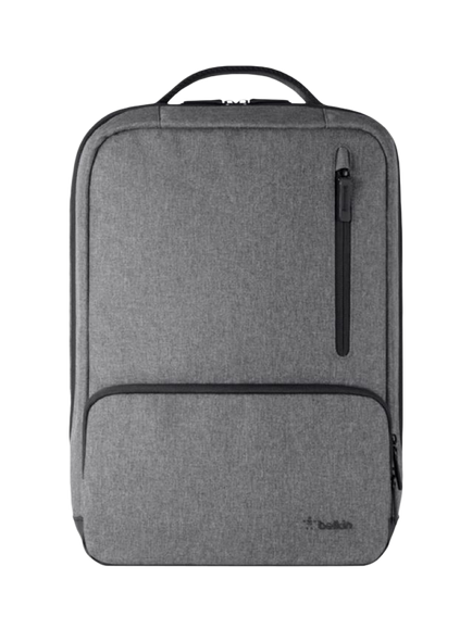 Belkin Classic Pro Backpack for Laptops up to 15.6”, Grey, Grey