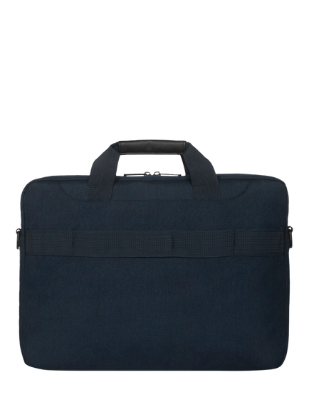 Targus GeoLite EcoSmart Slim Briefcase 15-16" for Laptops up to 16", Blue - view 2, Blue