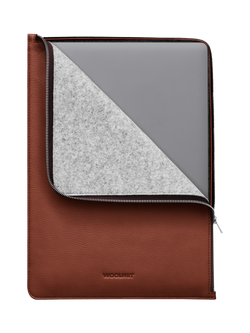 WOOLNUT Leather Folio for 16” MacBook Pro, Cognac, Cognac