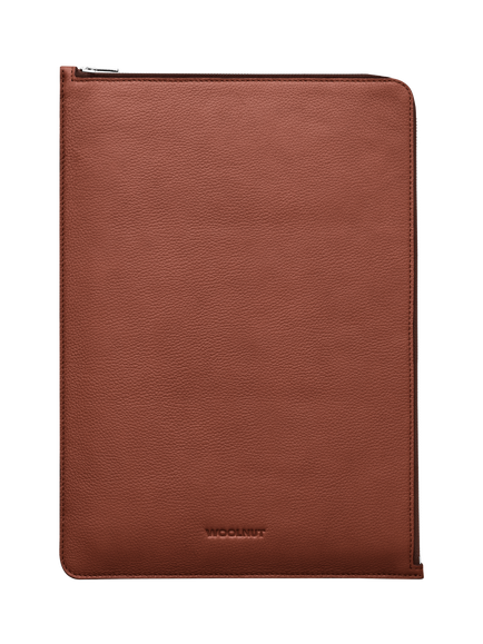 WOOLNUT Leather Folio for 16” MacBook Pro, Cognac - view 2, Cognac