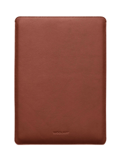 WOOLNUT Leather Sleeve for 16" MacBook Pro, Cognac - view 2, Cognac