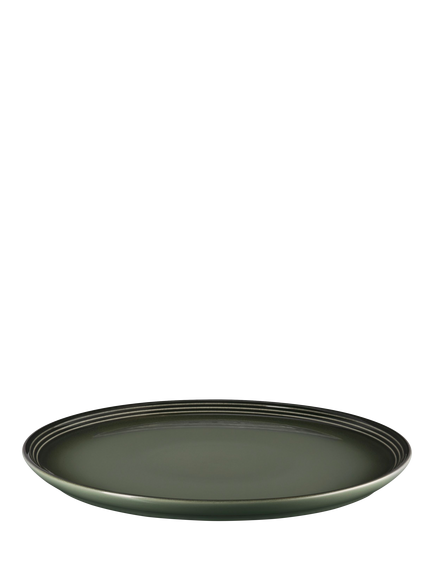 Le Creuset Stoneware Coupe Dinner Plate, 27cm, Thyme, Thyme