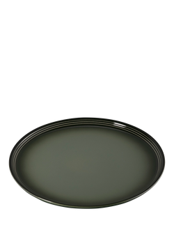Le Creuset Stoneware Coupe Dinner Plate, 27cm, Thyme - view 2, Thyme