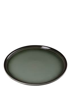 Le Creuset Stoneware Coupe Side Plate, 21.8cm, Thyme - view 2, Thyme