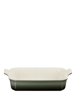 Le Creuset Stoneware Heritage Rectangular Oven Dish, Thyme, 32cm, Thyme