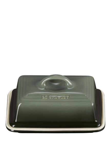 Le Creuset Stoneware Butter Dish, Thyme - view 2, Thyme