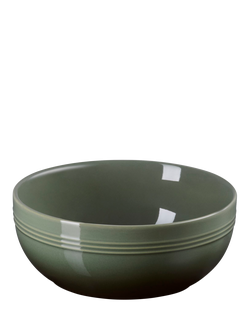 Le Creuset Stoneware Coupe Cereal Bowl, 15.9cm, Thyme, Thyme