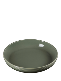 Le Creuset Stoneware Pasta Bowl, 21.7cm, Thyme - view 2, Thyme