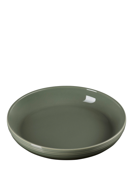 Le Creuset Stoneware Pasta Bowl, 21.7cm, Thyme - view 2, Thyme