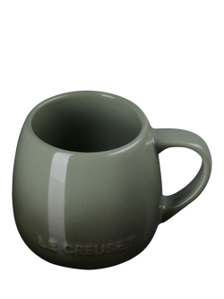 Le Creuset Stoneware Coupe Mug, 320ml, Thyme - view 2, Thyme
