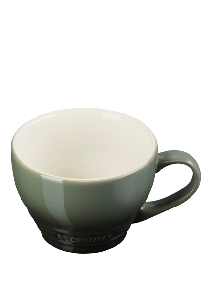 Le Creuset Stoneware Grand Mug, 400ml, Thyme - view 2, Thyme