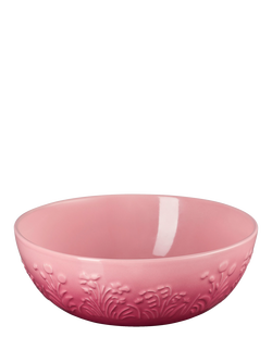 Le Creuset Stoneware Jardin Multi Bowl, 25cm, Rose Quartz - view 2, Rose Quartz