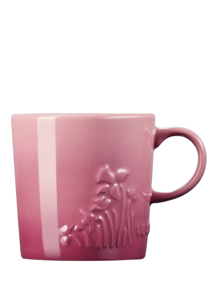 Le Creuset Stoneware Jardin Mug, 350ml, Rose Quartz