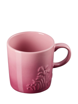 Le Creuset Stoneware Jardin Mug, 350ml, Rose Quartz - view 2, Rose Quartz
