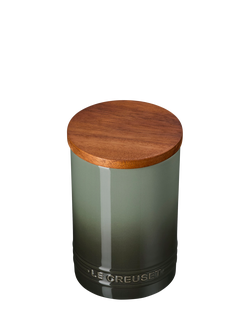 Le Creuset Stoneware Storage Jar, 770ml, Thyme - view 2, Thyme