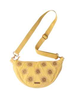 Elizabeth Scarlett Sun Goddess Sling Bag, Butter Yellow, Butter Yellow