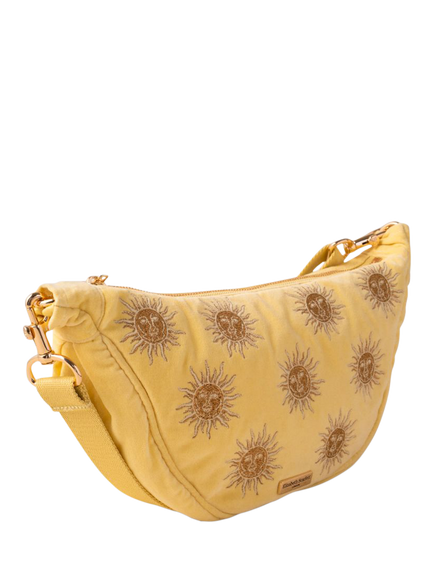 Elizabeth Scarlett Sun Goddess Sling Bag, Butter Yellow - view 2, Butter Yellow