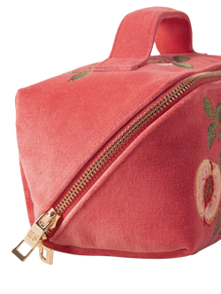 Elizabeth Scarlett Summer Peach Lay Flat Makeup Bag, Spiced Coral - view 2, Spiced Coral