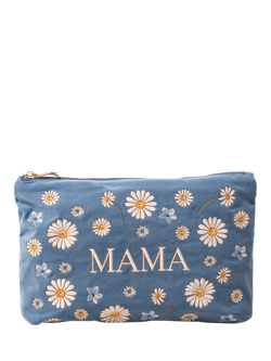 Elizabeth Scarlett Daisy Dream Mama Pouch, Dusky Blue, Dusky Blue