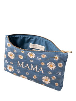 Elizabeth Scarlett Daisy Dream Mama Pouch, Dusky Blue - view 2, Dusky Blue