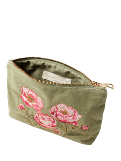 Elizabeth Scarlett Peony Mini Pouch, Sage - view 2, Sage