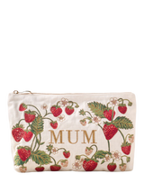 Elizabeth Scarlett Strawberry Mum Pouch, Strawberry