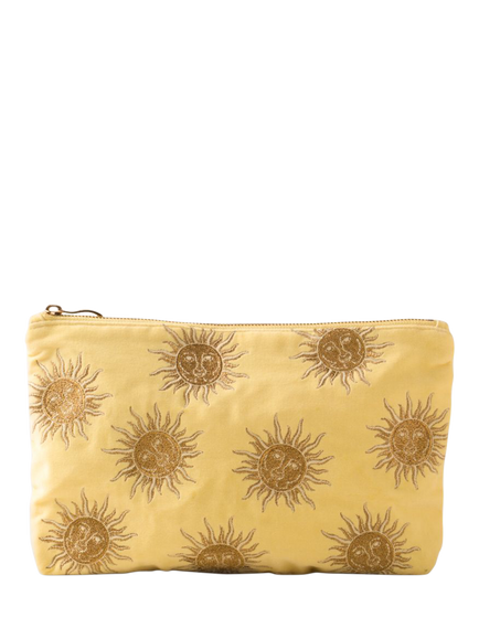 Elizabeth Scarlett Sun Goddess Pouch, Butter Yellow, Butter Yellow