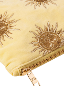 Elizabeth Scarlett Sun Goddess Pouch, Butter Yellow - view 2, Butter Yellow