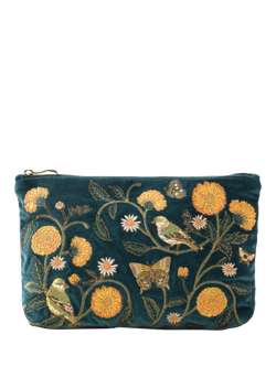 Elizabeth Scarlett Wild Garden Everyday Pouch, Green Multi, Green Multi