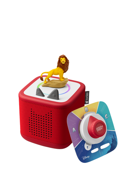 tonies Toniebox 2 Disney The Lion King Simba Tonie & Disney Quiz Kingdom Tonieplay Game, Multi