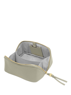 Katie Loxton Fold Out Mirror Makeup Bag, Green Mist - view 2, Green Mist