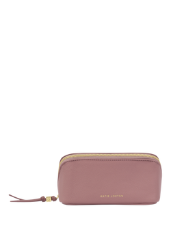 Katie Loxton Fold Out Mirror Makeup Bag, Deep Rose, Deep Rose