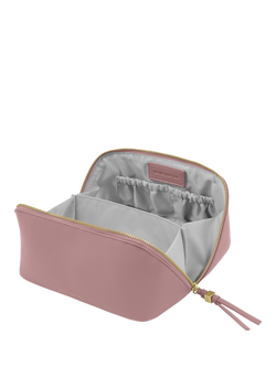 Katie Loxton Soho Makeup Bag, Deep Rose - view 2, Deep Rose