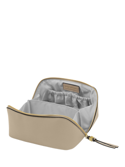 Katie Loxton Soho Makeup Bag, Light Taupe - view 2, Light Taupe