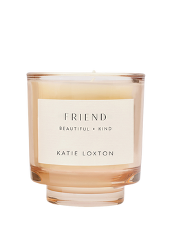 Katie Loxton Friend English Pear & White Tea Scented Candle, 504g - view 2, Pink