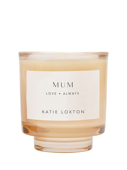 Katie Loxton Mum English Pear & White Tea Scented Candle, 150g - view 2, Pink