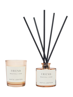 Katie Loxton Friend Mini English Pear & White Tea Home Fragrance Gift Set - view 2, Pink