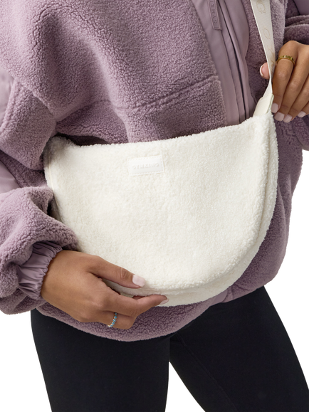 Gym King Crossbody Bag, Cream - view 2, Cream