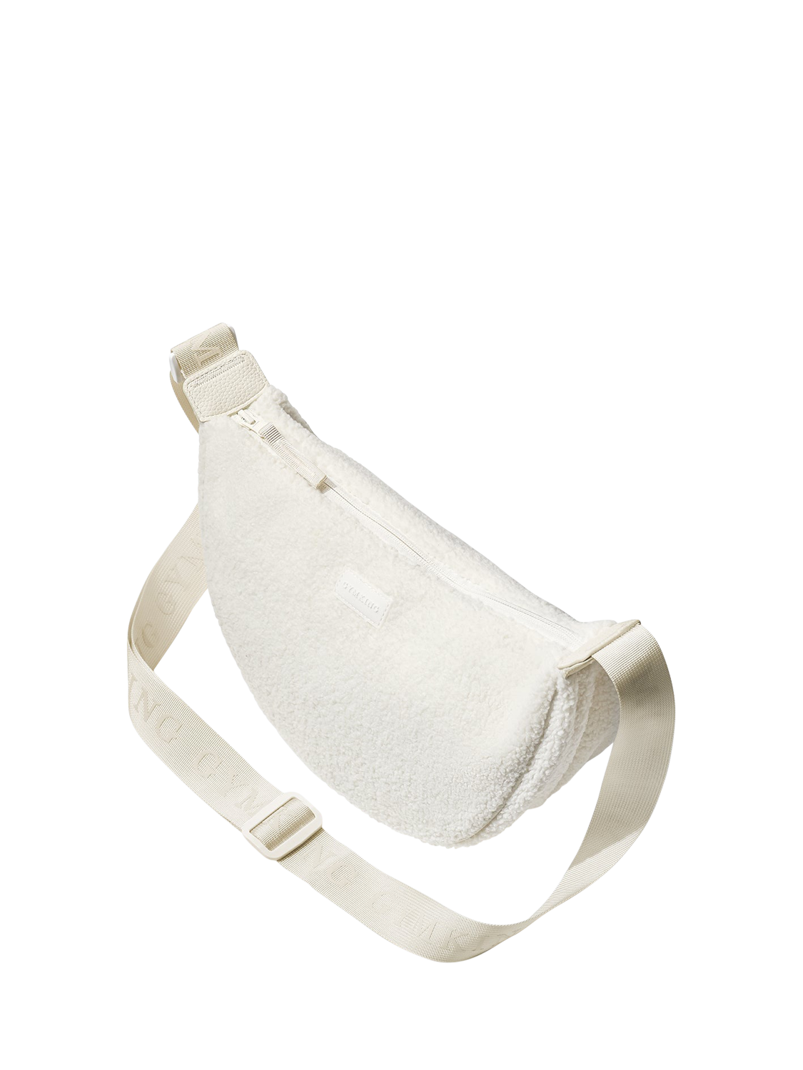 Product image 3 of 5, which shows Gym King Crossbody Bag, Cream