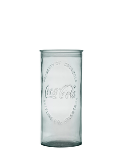 Vidrios San Miguel Coca-Cola Recycled Glass Highball, 550ml, Clear, Clear