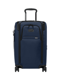 TUMI Dual Access Expandable 4-Wheel Cabin Suitcase, 69L, Navy