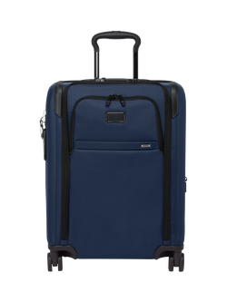 TUMI Large Dual Access Expandable 4-Wheel Suitcase, 74L, Navy