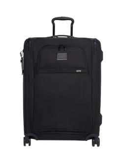 TUMI Medium Dual Access Expandable 4-Wheel Suitcase, 132L, Black, Black