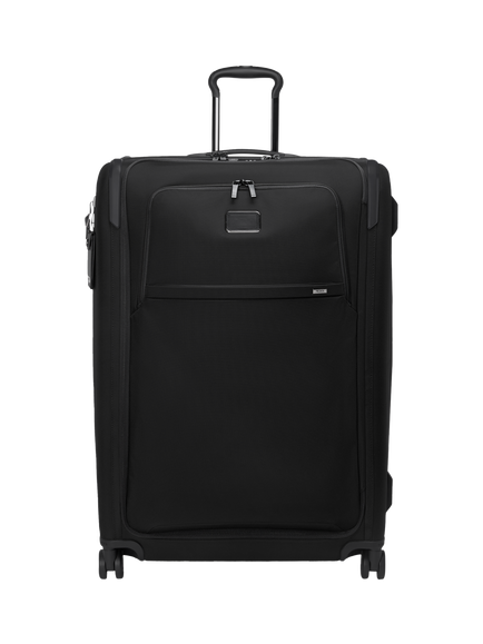 TUMI Alpha X-Large 78cm Dual Access Expandable Checked Suitcase, 189L, Black, Black