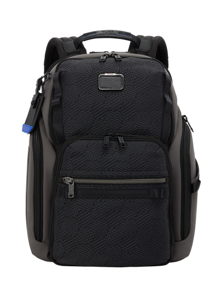 TUMI Alpha Bravo Search Backpack, 59L, Black Geometric, Black Geometric
