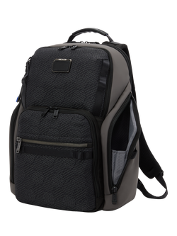 TUMI Alpha Bravo Search Backpack, 59L, Black Geometric - view 2, Black Geometric