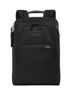 TUMI Alpha Medium 15" Expandable Backpack, 41L, Black