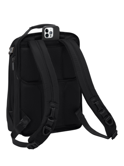 TUMI Alpha Medium 15" Expandable Backpack, 41L - view 2, Black